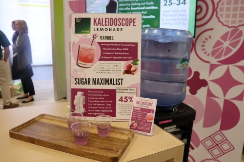 Mane’s Kaleidoscope Lemonade. 